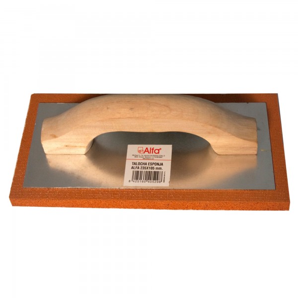 Talocha alfa esponja m/mad. 235x105 mm.