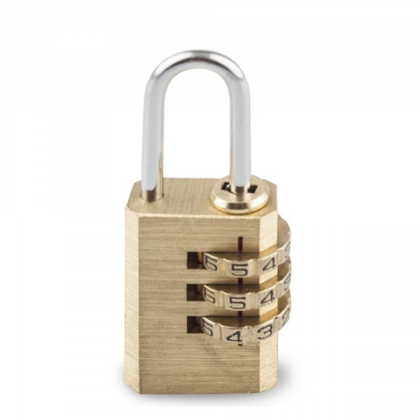 Candado combinacion laton 3 num. 30mm. 