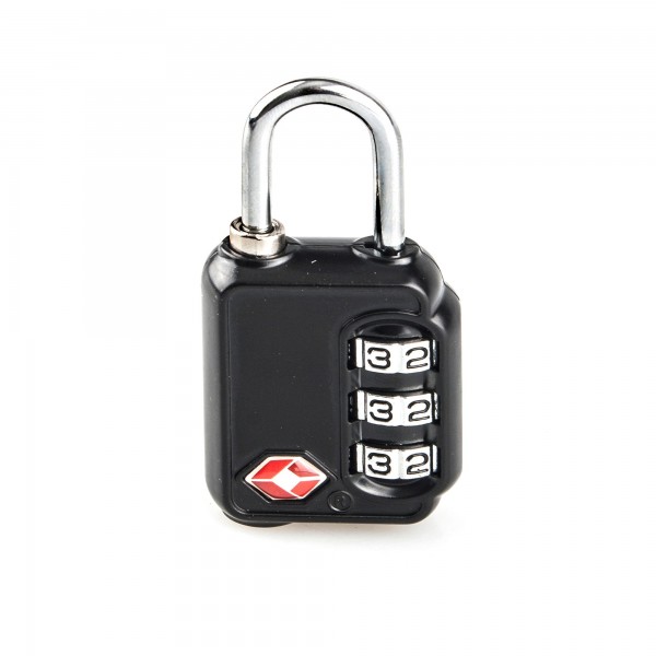 Candado combinacion tsa 3 num. negro 