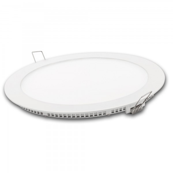 Downlight led redondo blanco 18w. fria