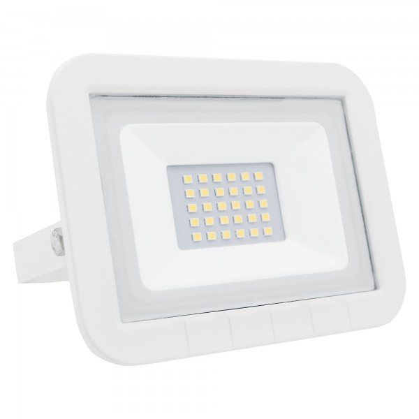 Proyector led plano blanco   20w.fria