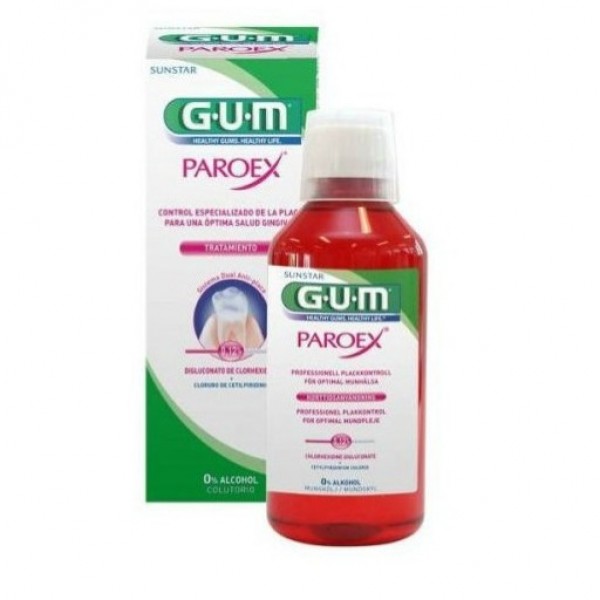 GUM Paroex Tratamiento Colutorio 0,12% 500ml