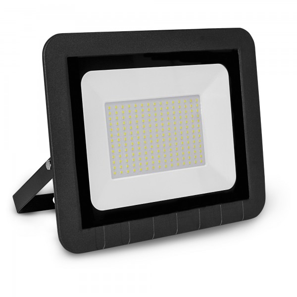 Proyector led plano negro  150w.fria