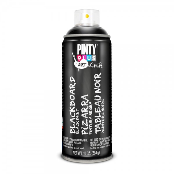Pintura en spray art & craft 520cc pintura pizarra negro (pack 2 unidades)