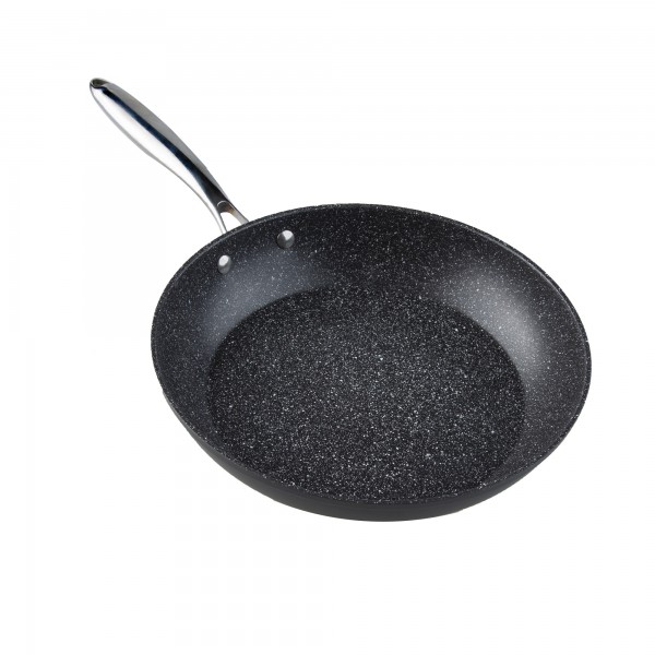 Sarten al.f. m/inox. piedra 22 cm. (caja de 2 unidades)