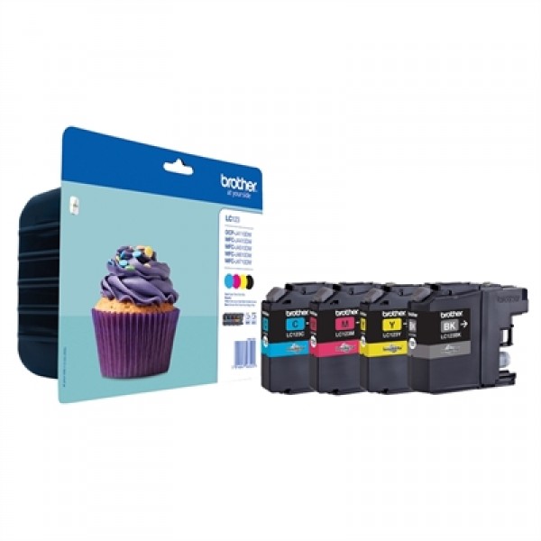 Brother cartucho multipack lc123valbp