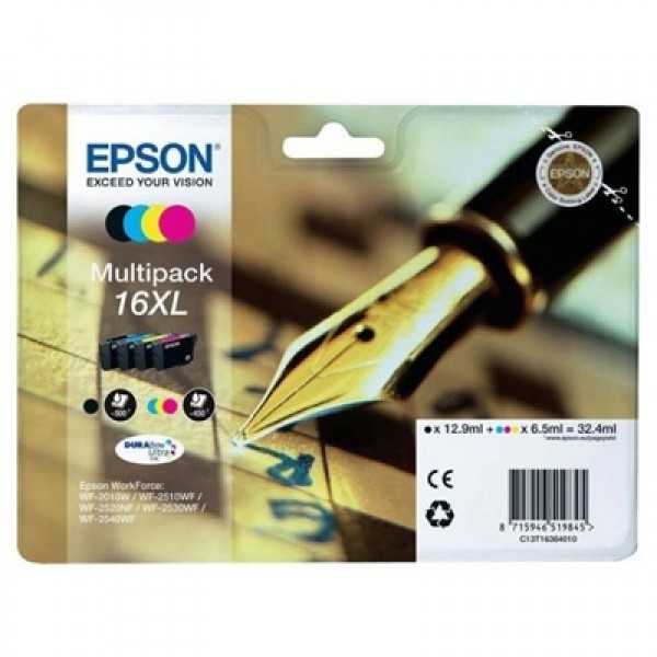 Epson cartucho multipack t16xl