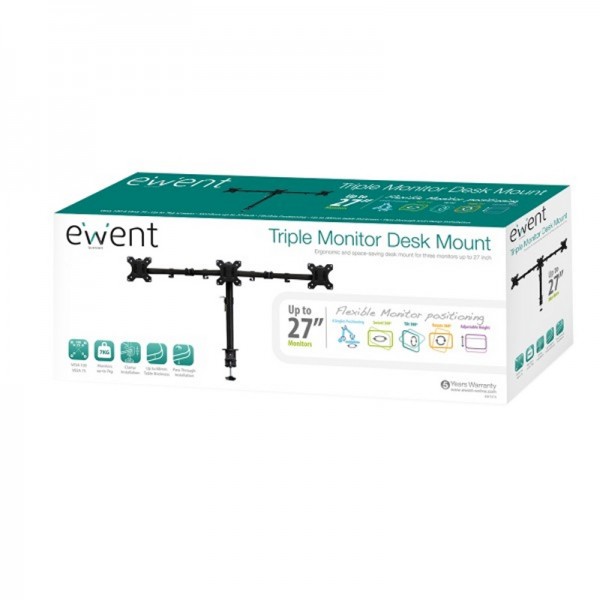 Ewent  ew1513 sopore tv mesa  3 monit. hasta 27"