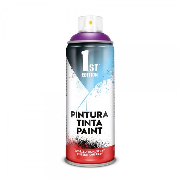 Pintura alquídica spray 520 cc ref 657 violeta revolución mate 300 ml (pack 2 unidades)
