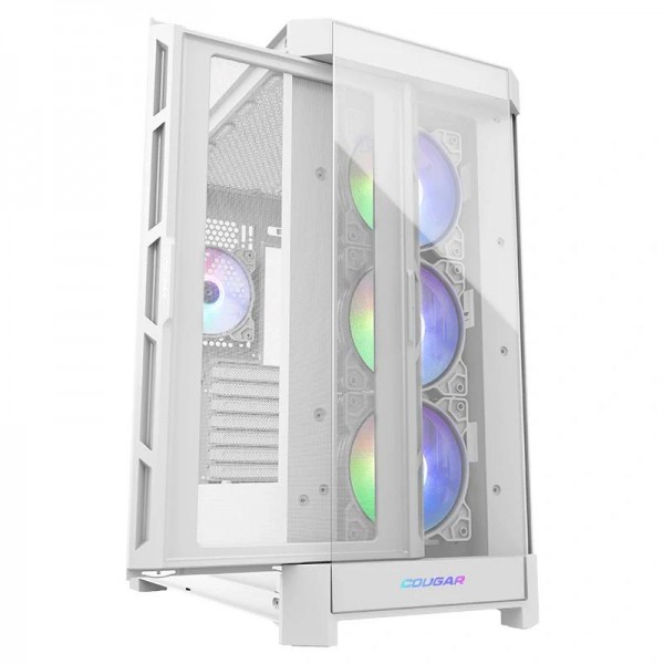 Cougar caja semitorre duoface pro rgb white
