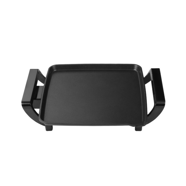 Plancha asar elec. 28x28  1800w. kuken