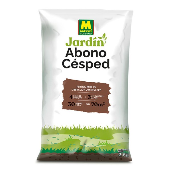 Abono para cesped 2 kg