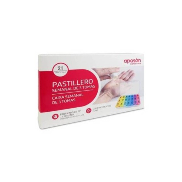 Pastillero Aposan Rectangular