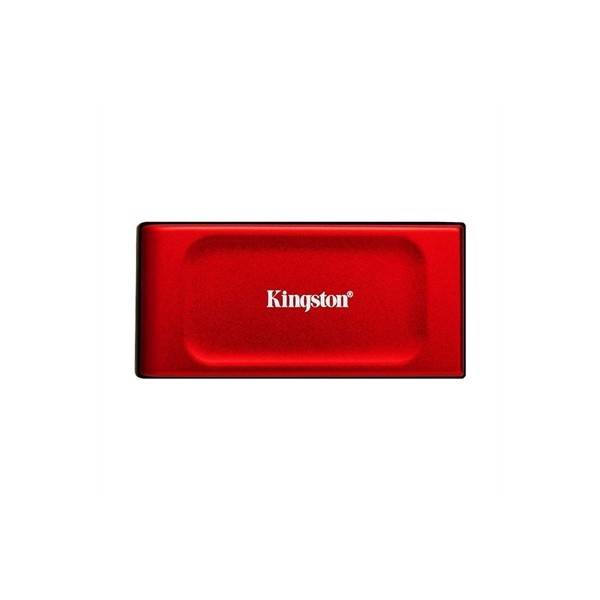 Kingston xs1000 essd 1tb usb 3.2 tipo-c rojo