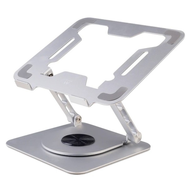 Ewent soporte portatil aluminio 17" giro 360º
