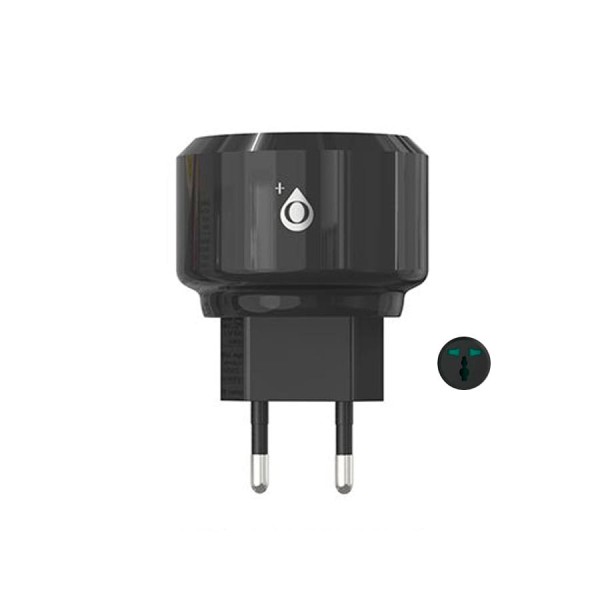 Jc a5517 / adaptador enchufe universal de viaje a conector eu