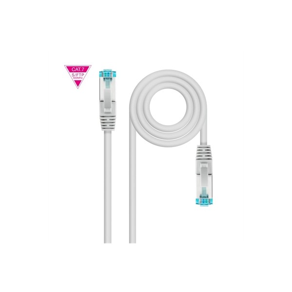 Nanocable latiguillo cat. 7 lszh/sftp 1 m gris