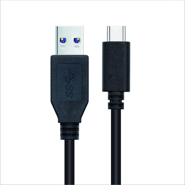 Nanocable cable usb 3.1 gen2 usb-c/m-a/m 0,5 m