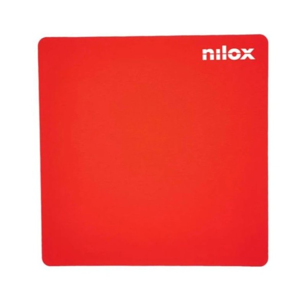 Nilox alfombrilla base antidesliz roja