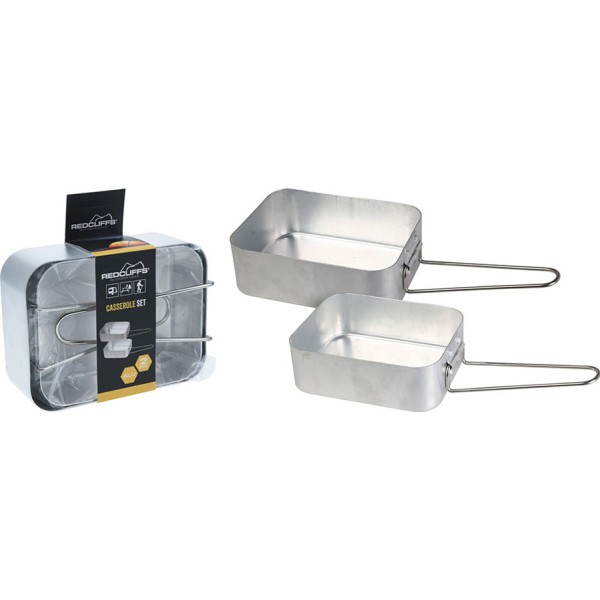 Cacerolas aluminio 2 uds