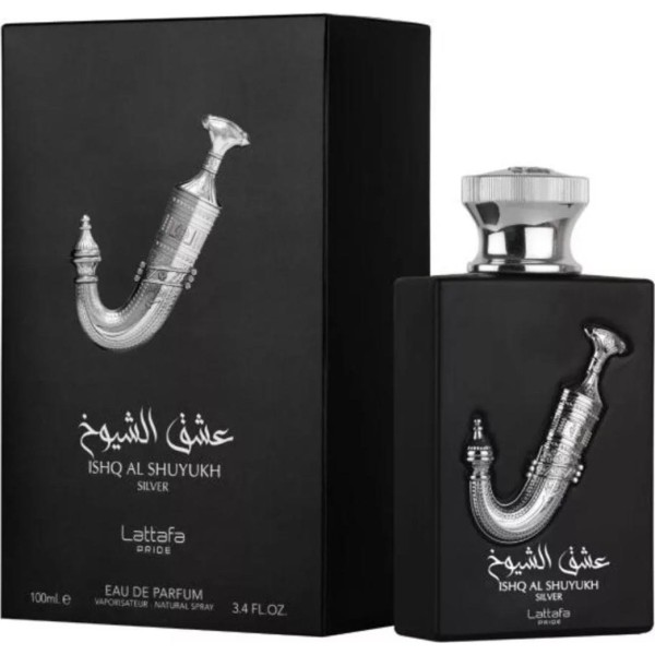 Lattafa ishq al shuyukh silver eau de parfum 100ml