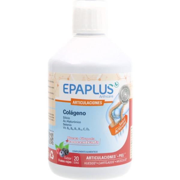 Epaplus Colágeno Antiox Liquido Frutos Rojos 500ml