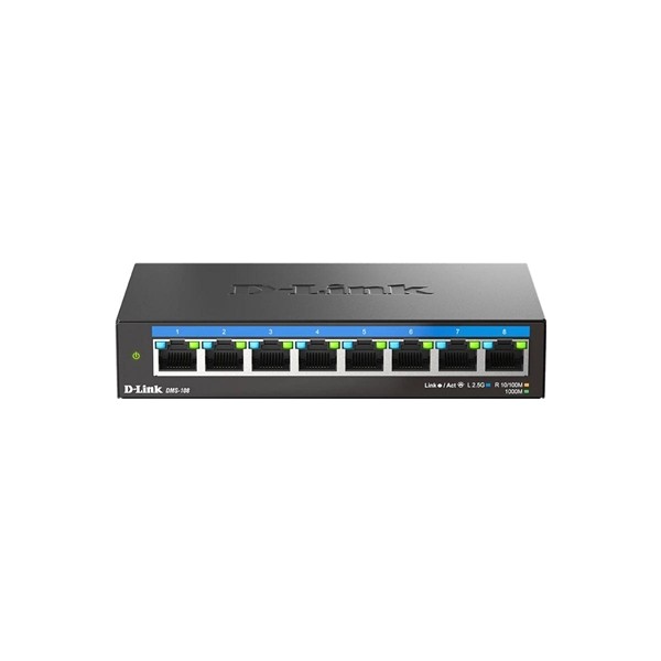 D-link dms-108 8x2.5mgb unmanaged switch
