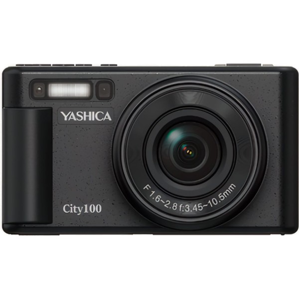 Yashica city 100 black / cámara compacta