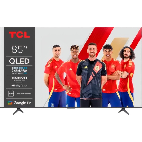Tcl 85p8k / televisor smart tv 85" qled uhd 4k / hdr 144 hz