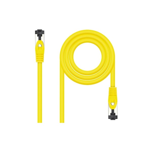 Nanocable cable red cat. 8.1 2ghz sstp amarillo 2m