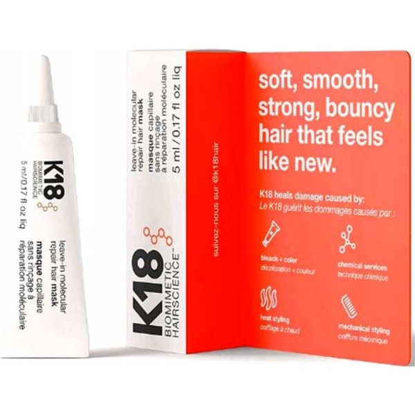 K18 leave-in molecule mascarilla capilar reparadora 5ml