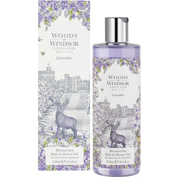 Woods windsor lavender gel de baño 250ml