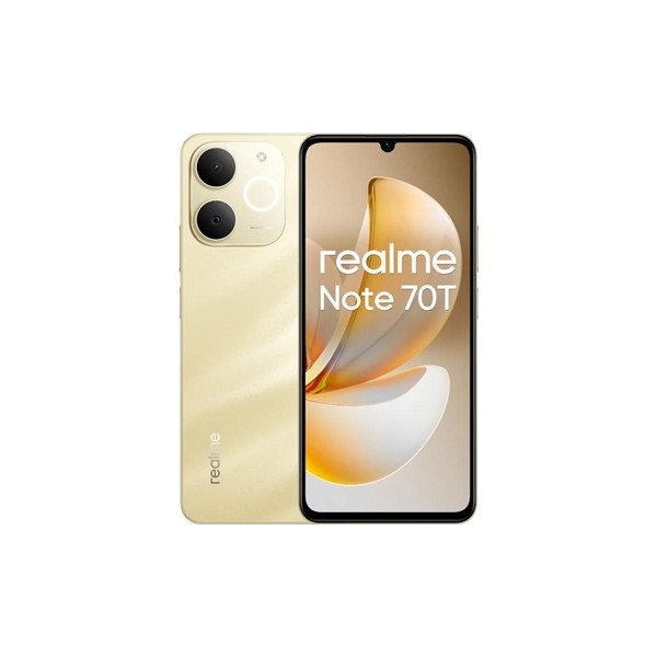 Realme note 70t 6.74" 4gb 128gb gold