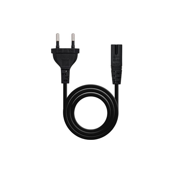 Nanocable cable alim. forma 8 cee7/16/m-c7/h, 2m