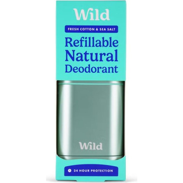Wild refillable natural desodorante 40gr