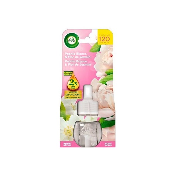 Air Wick recambio eléctrico peonia blanca & flor de jazmín