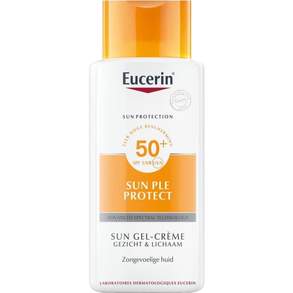Eucerin sun protection spf50+ sun ple protect gel 150ml